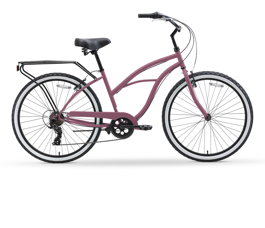 sixthreezero Around the Block Women's 26" 7 Speed Cruiser Bicycle