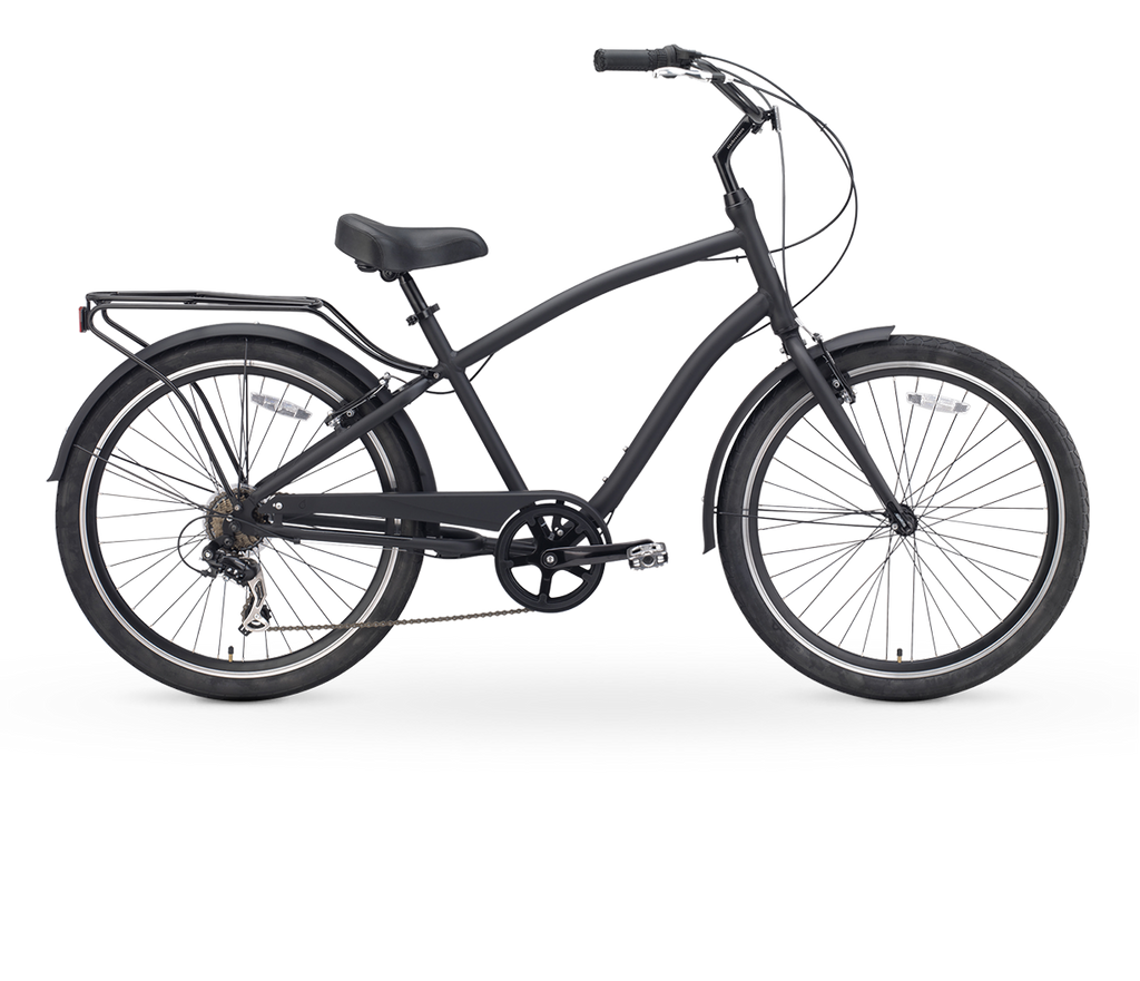 sixthreezero EVRYjourney Men's 7 Speed Touring Hybrid Bike