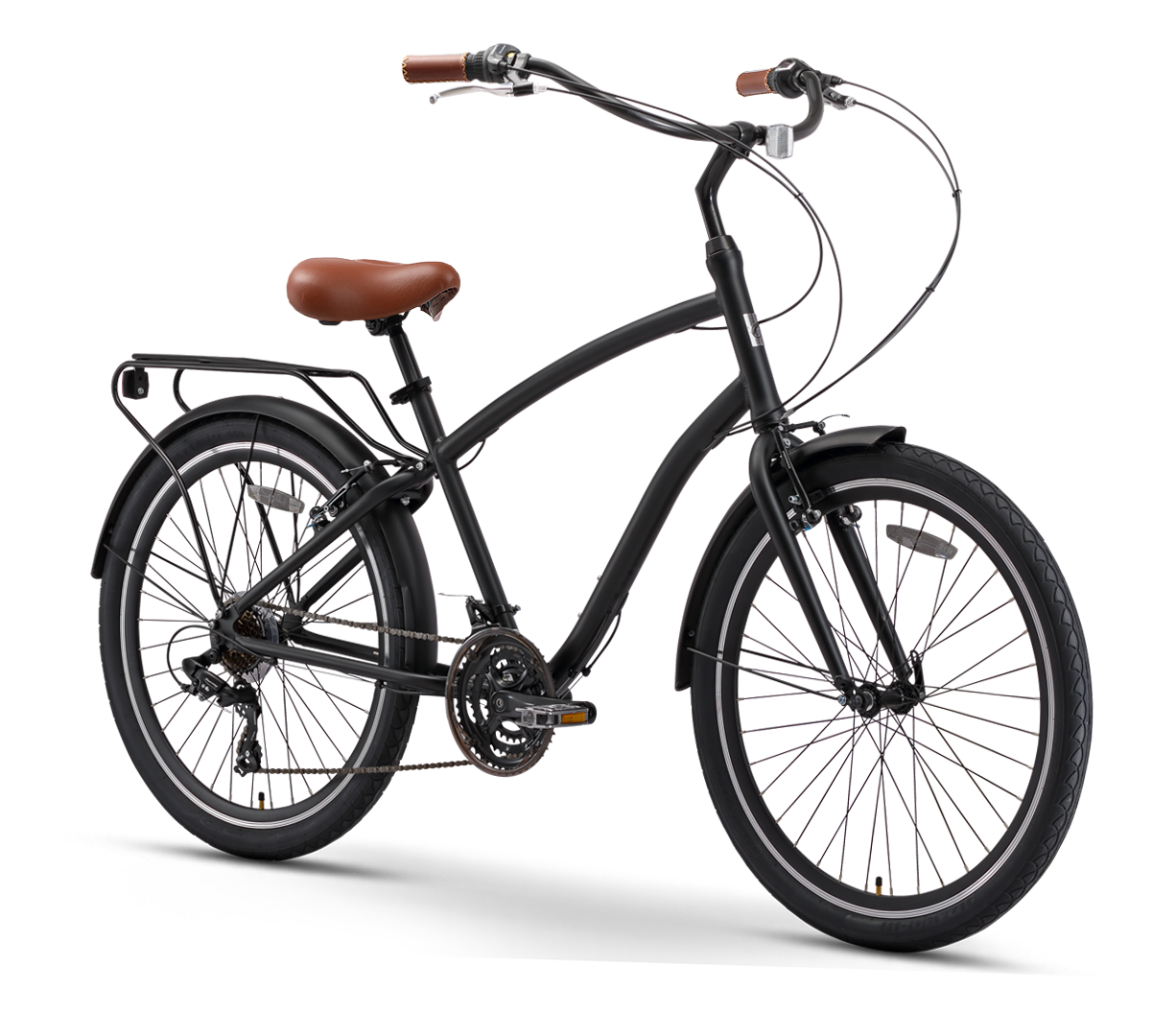 sixthreezero EVRYjourney Men's 26" 21 Speed Touring Hybrid Bicycle