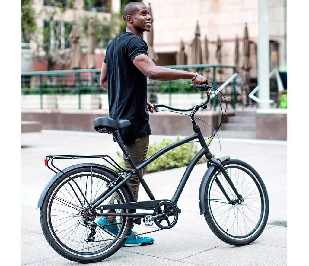 sixthreezero EVRYjourney Men's 7 Speed Touring Hybrid Bike