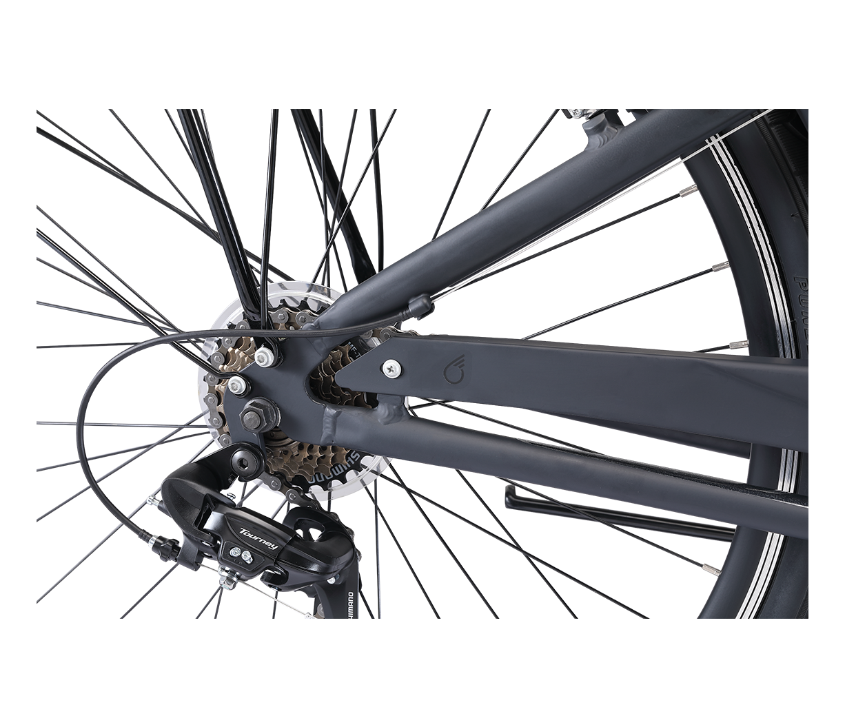 sixthreezero EVRYjourney Men's w/ Integrated Lock 26" 7-Speed Sport Hybrid Cruiser Bicycle