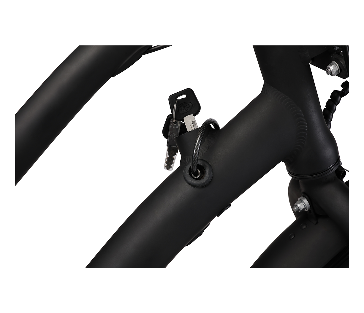 sixthreezero EVRYjourney Deluxe Men's 26" 7 Speed Hybrid Cruiser Bicycle w/ Integrated Lock, Basket, Light