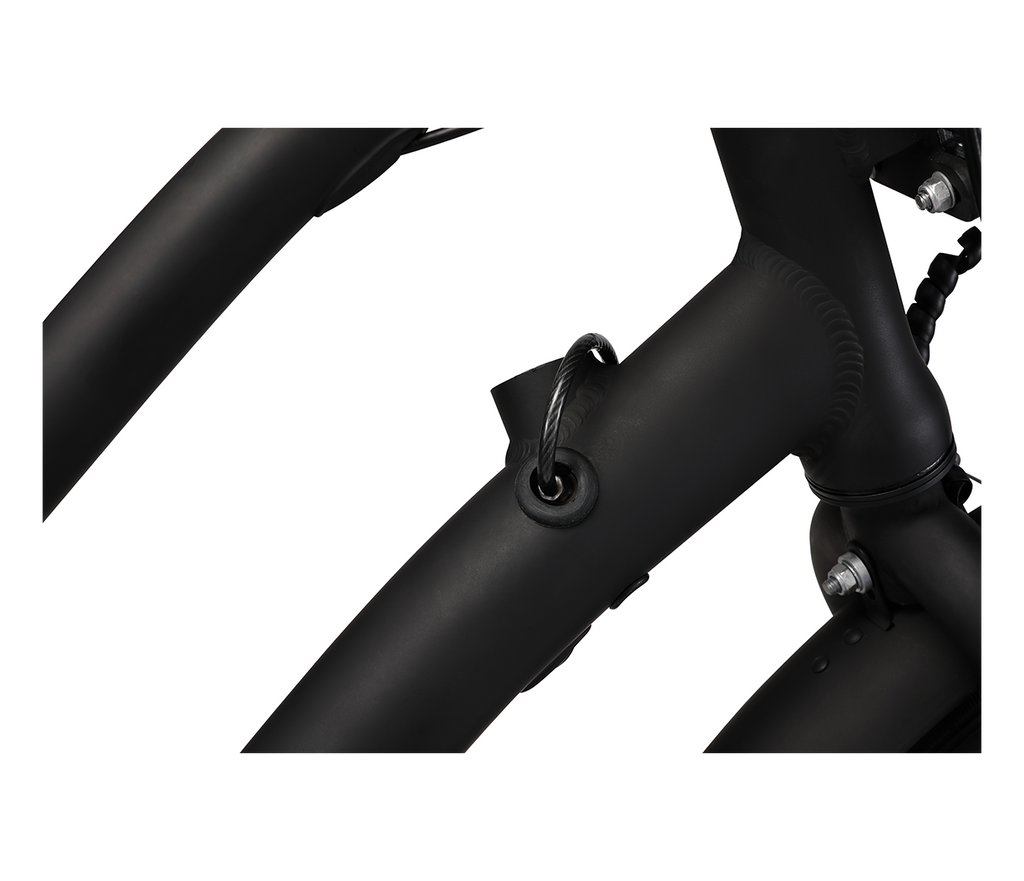 sixthreezero EVRYjourney Deluxe Men's 26" 7 Speed Hybrid Cruiser Bicycle w/ Integrated Lock, Basket, Light