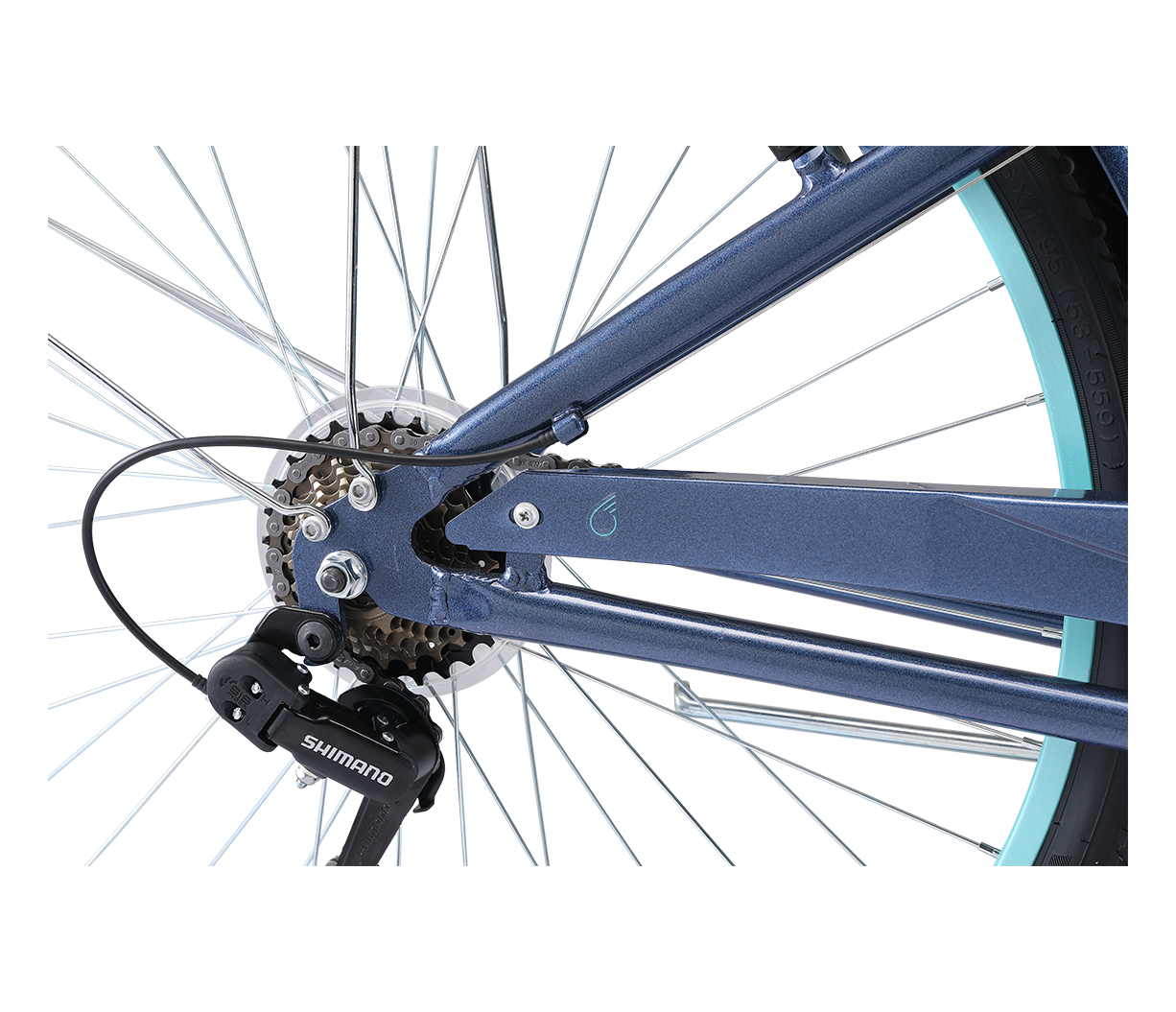 sixthreezero EVRYjourney Women's Casual Edition 7-Speed w/ Integrated Lock and Basket