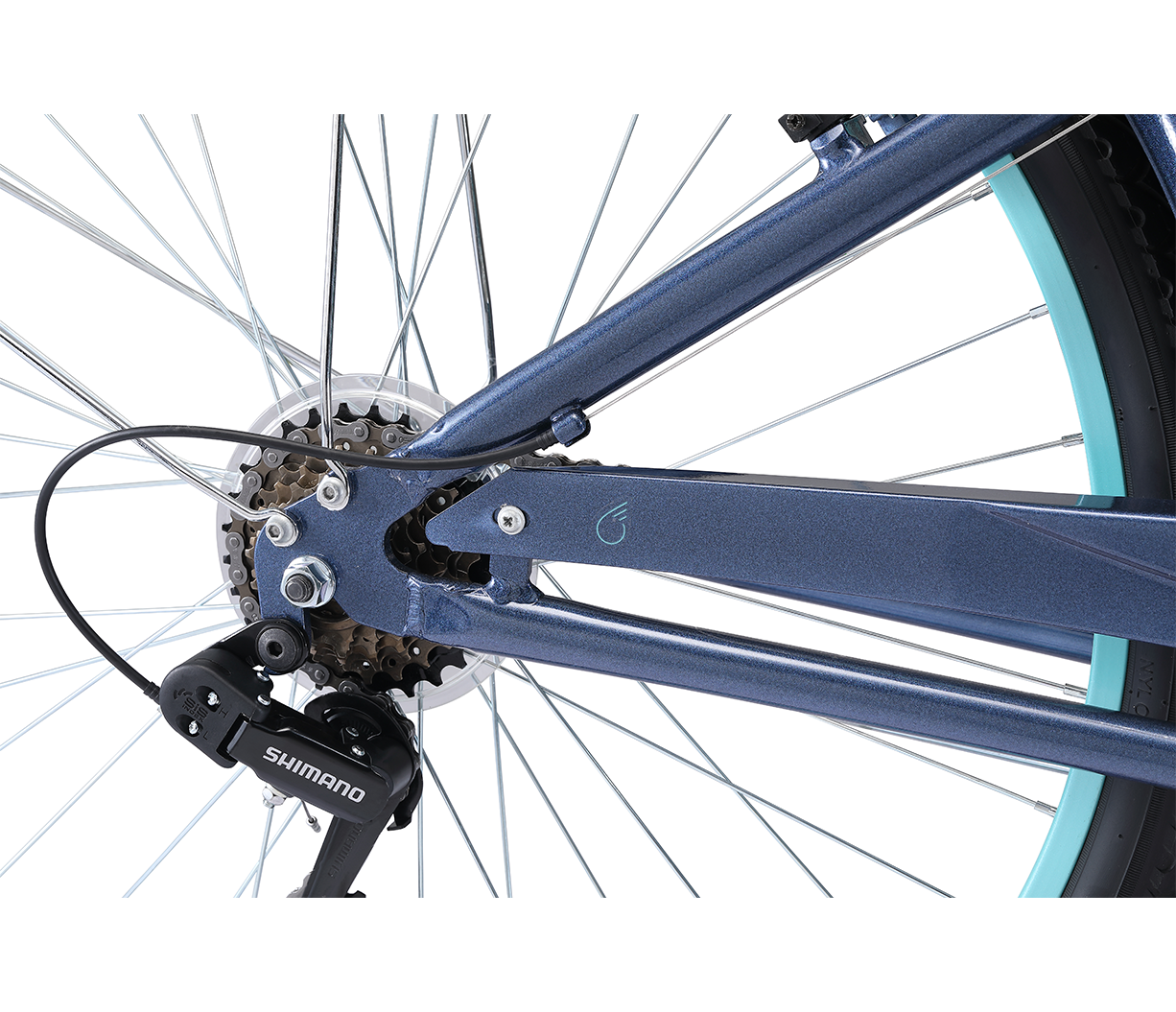 sixthreezero EVRYjourney Women's Casual Edition 7-Speed w/ Integrated Cable Lock, Light and Basket