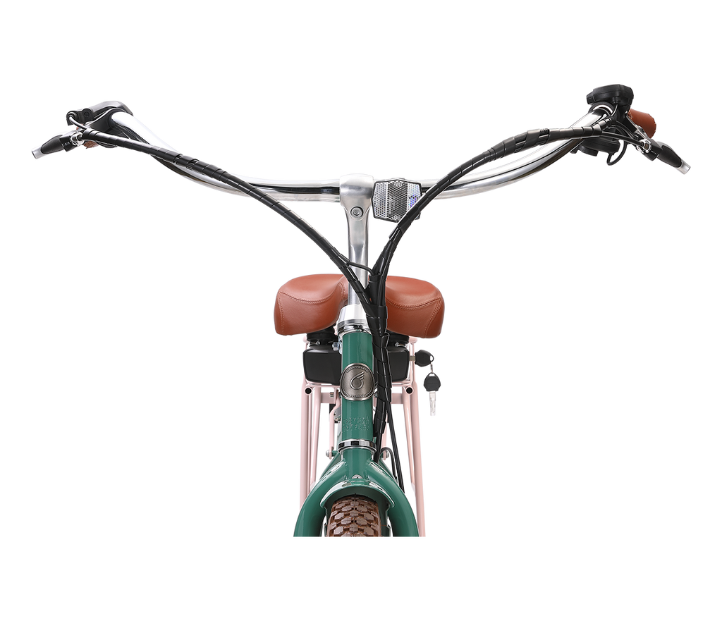 sixthreezero Around the Block Women's NEW 26" 500W 7-Speed Beach Cruiser Bicycle with Rear Rack