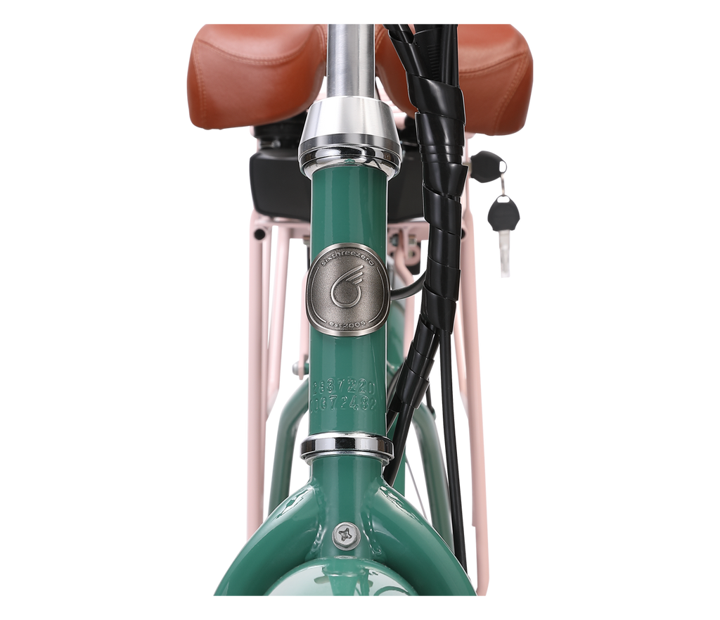 sixthreezero Around the Block Women's NEW 26" 500W 7-Speed Beach Cruiser Bicycle with Rear Rack