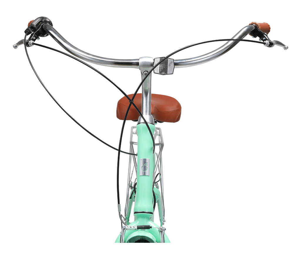 sixthreezero EVRYjourney Women's w/ Integrated Lock 26" 7-Speed Step-Through Touring Hybrid Bicycle