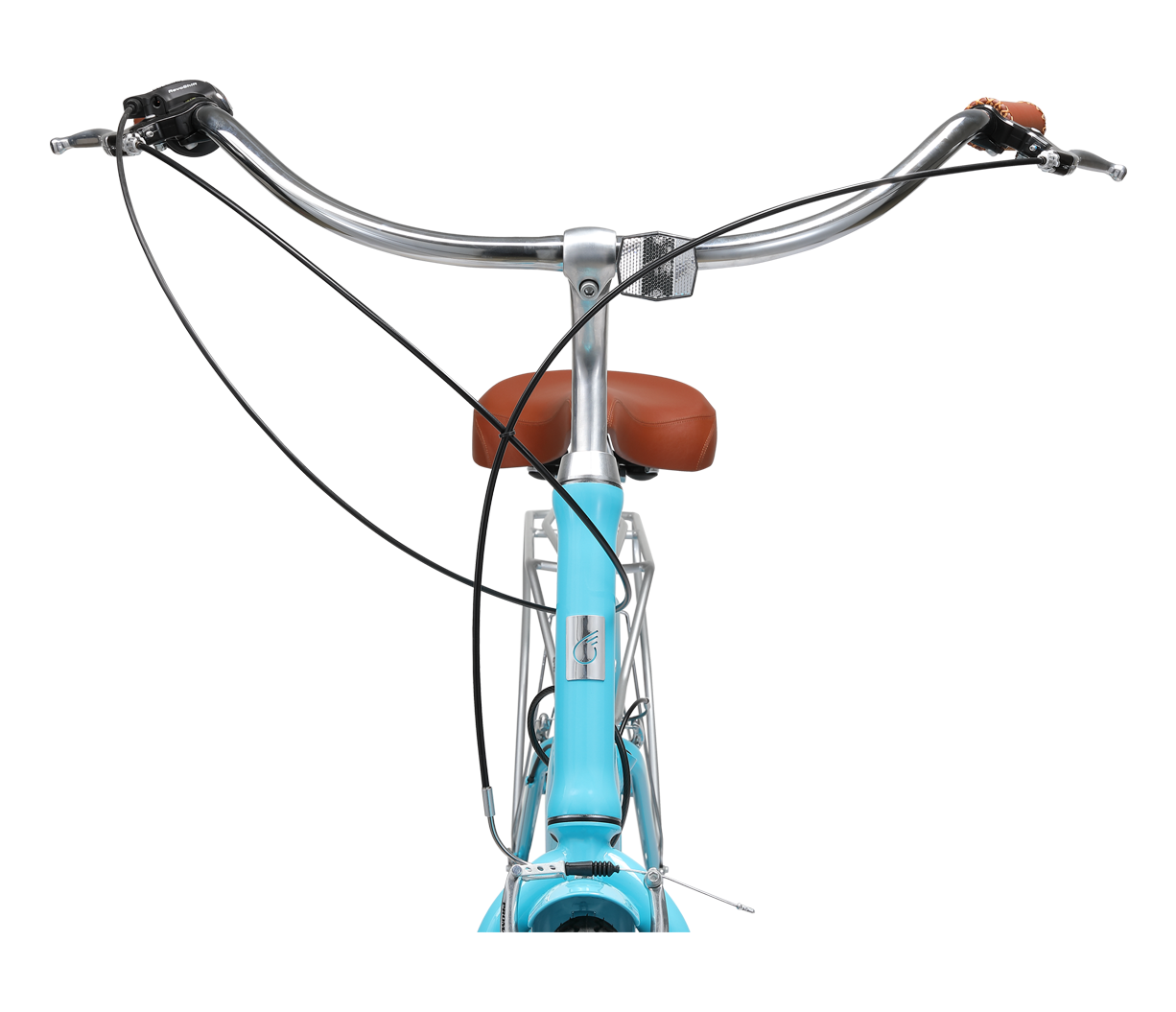 sixthreezero EVRYjourney Women's w/ Integrated Lock 26" 7-Speed Step-Through Touring Hybrid Bicycle