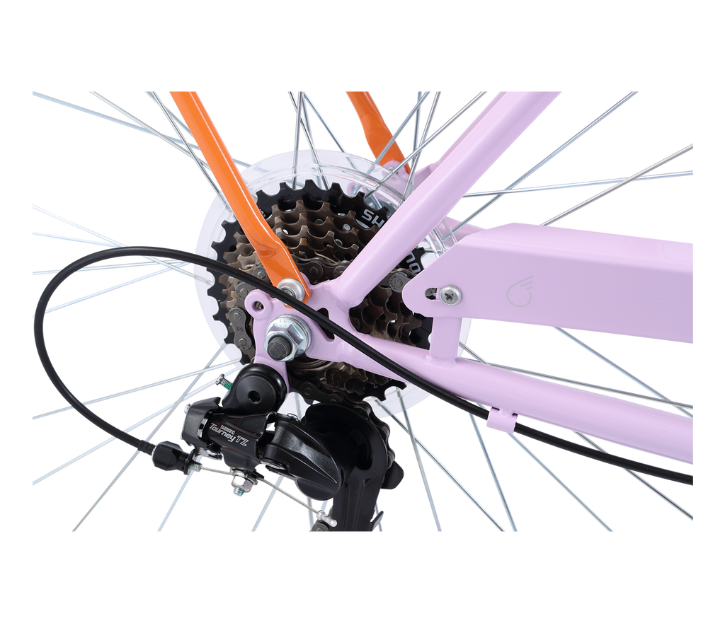 sixthreezero NEW Around the Block Women's 26" 7-Speed Beach Cruiser Bicycle