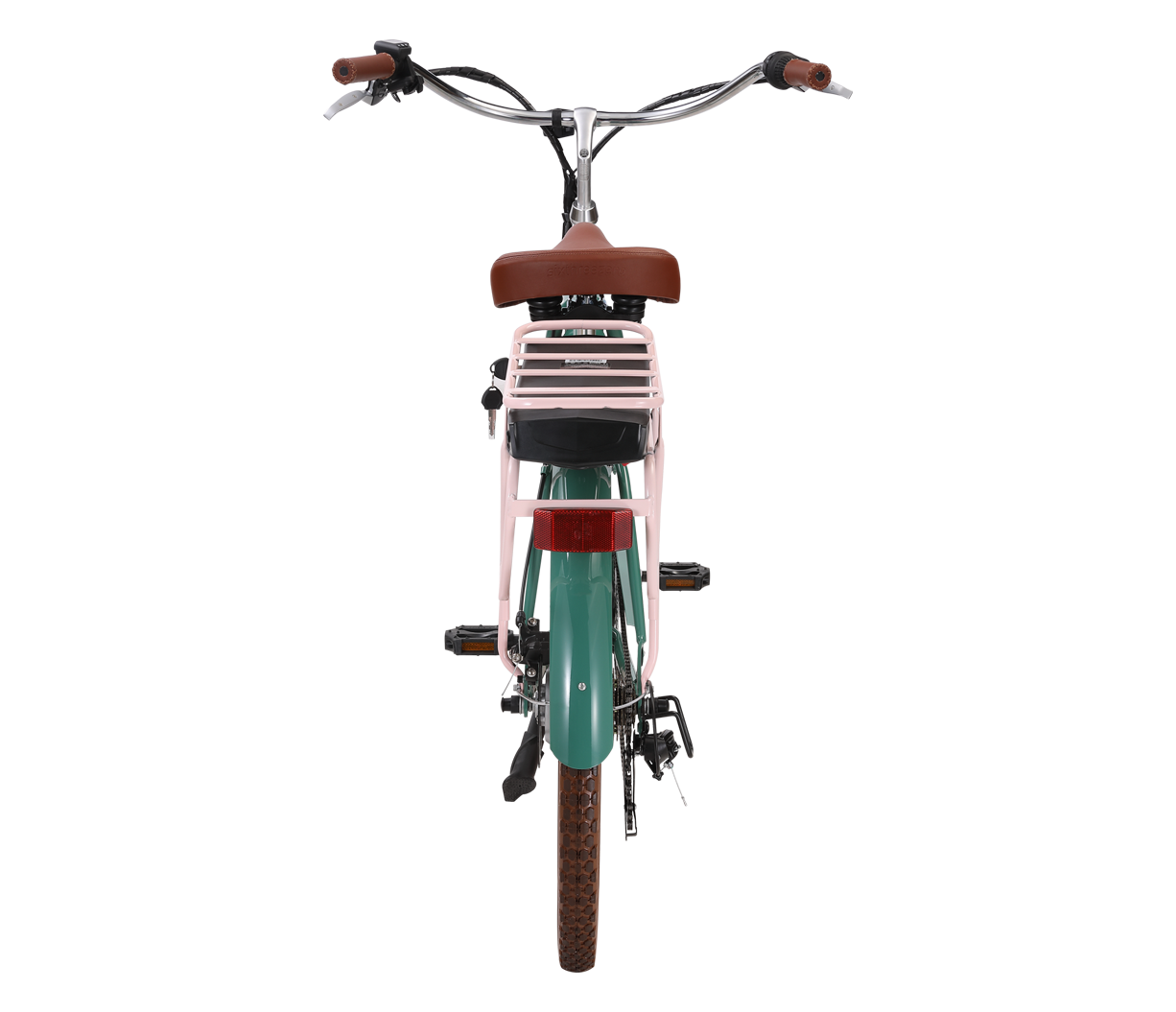 sixthreezero Around the Block Women's NEW 26" 500W 7-Speed Beach Cruiser Bicycle with Rear Rack