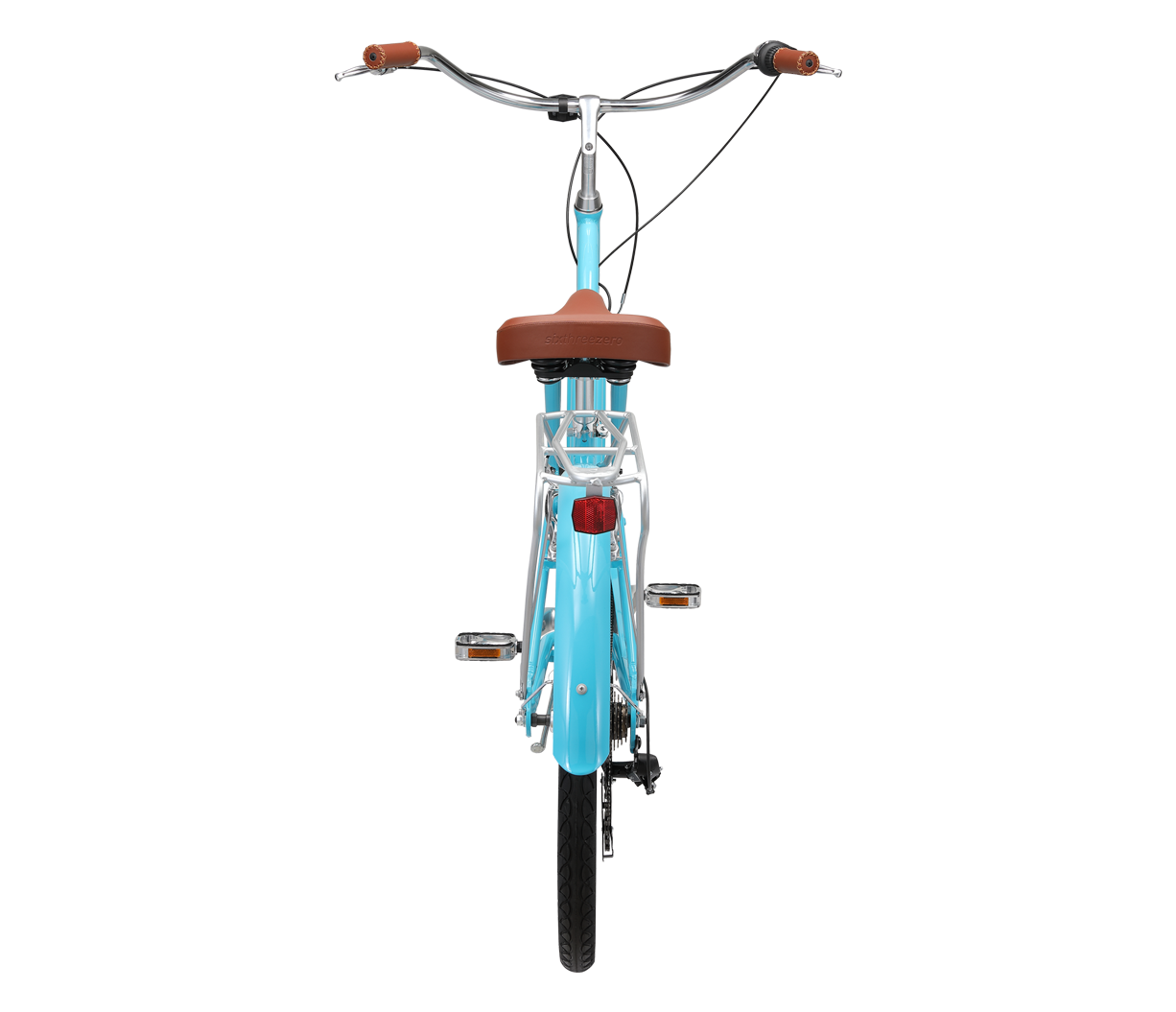 sixthreezero EVRYjourney Women's w/ Integrated Lock 26" 7-Speed Step-Through Touring Hybrid Bicycle