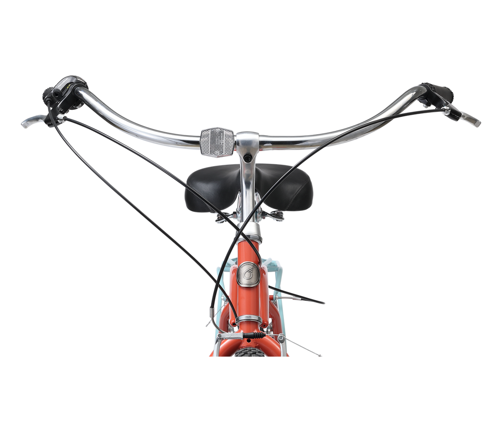 sixthreezero NEW Around the Block Men's 26" 7-Speed Beach Cruiser Bicycle with Rear Rack