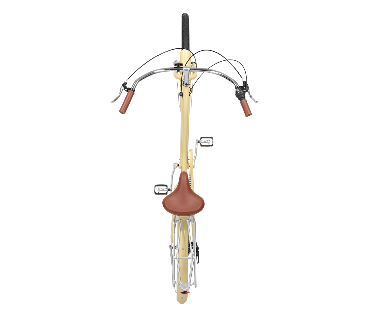 sixthreezero EVRYjourney Women's w/ Integrated Lock 26" 7-Speed Step-Through Touring Hybrid Bicycle