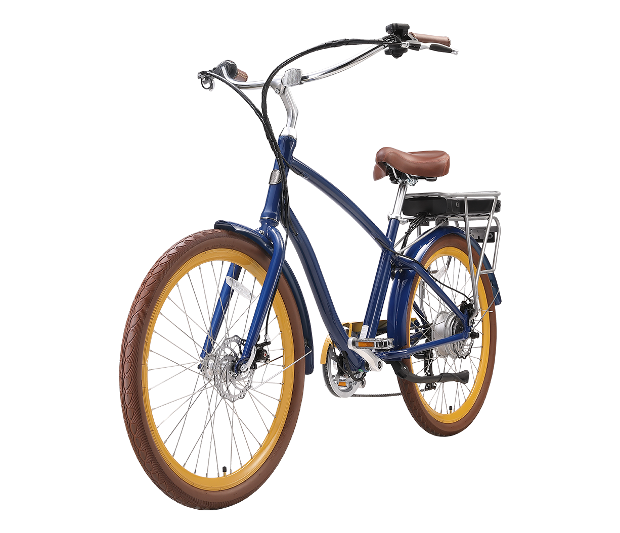 sixthreezero EVRYjourney Men's NEW 26" 500W 7-Speed Sport Hybrid Cruiser Bicycle