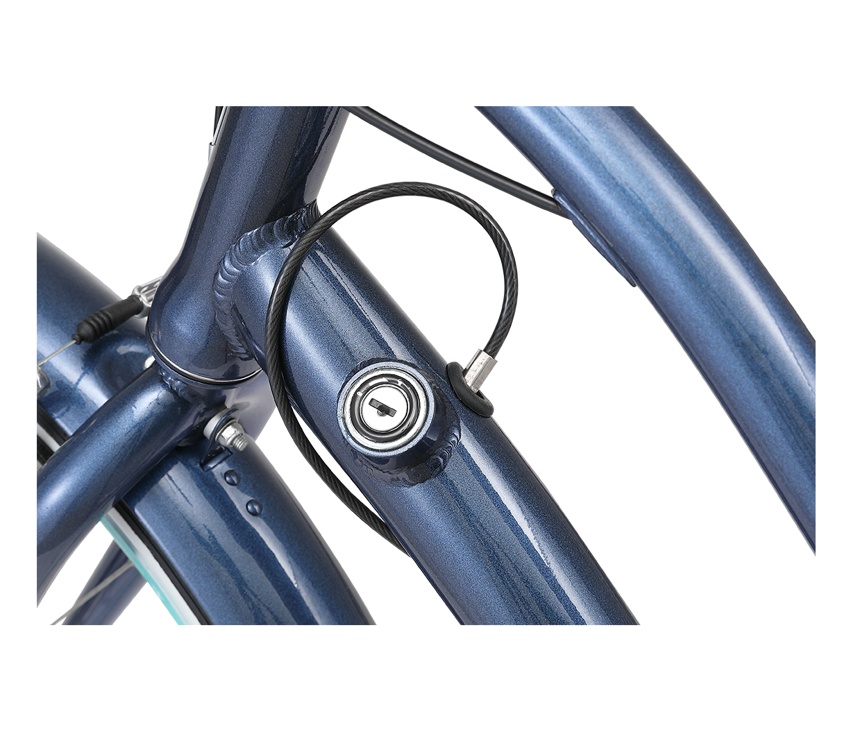 sixthreezero EVRYjourney Women's Casual Edition 7-Speed w/ Integrated Cable Lock