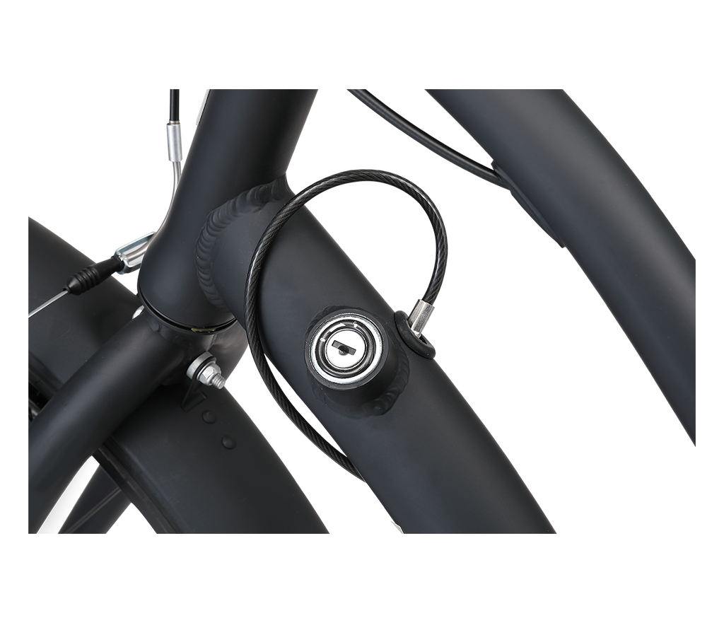 sixthreezero EVRYjourney Men's w/ Integrated Lock 26" 7-Speed Sport Hybrid Cruiser Bicycle