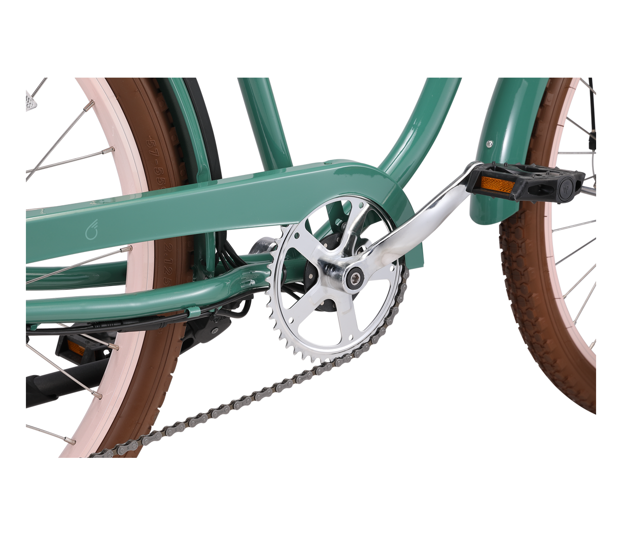 sixthreezero Around the Block Women's NEW 26" 500W 7-Speed Beach Cruiser Bicycle with Rear Rack