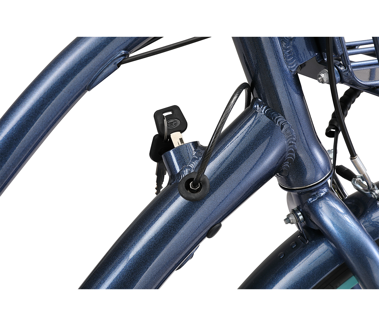 sixthreezero EVRYjourney Women's Casual Edition 7-Speed w/ Integrated Cable Lock, Light and Basket