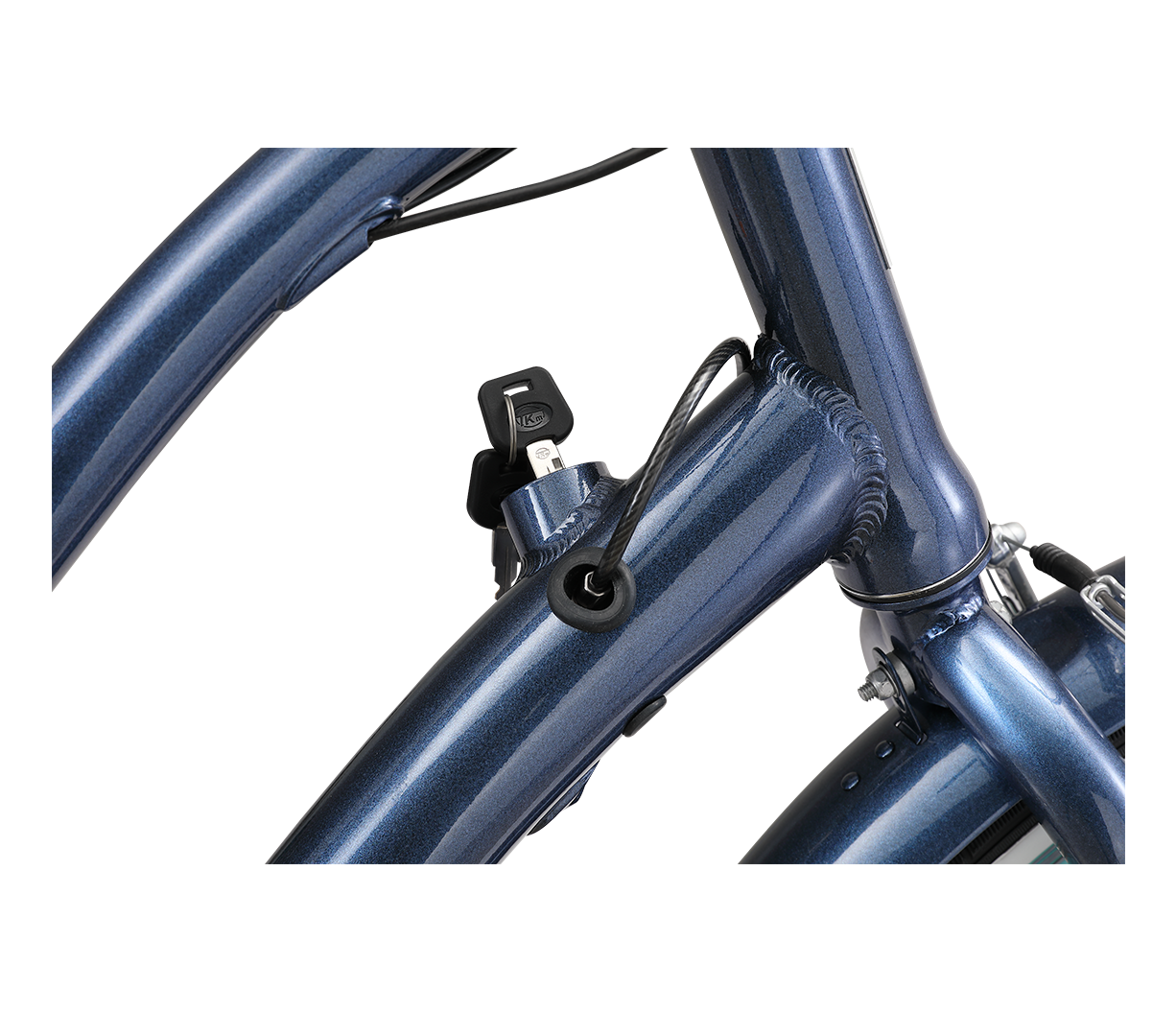 sixthreezero EVRYjourney Women's Casual Edition 7-Speed w/ Integrated Cable Lock