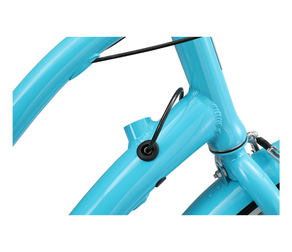 sixthreezero EVRYjourney Women's w/ Integrated Lock 26" 7-Speed Step-Through Touring Hybrid Bicycle