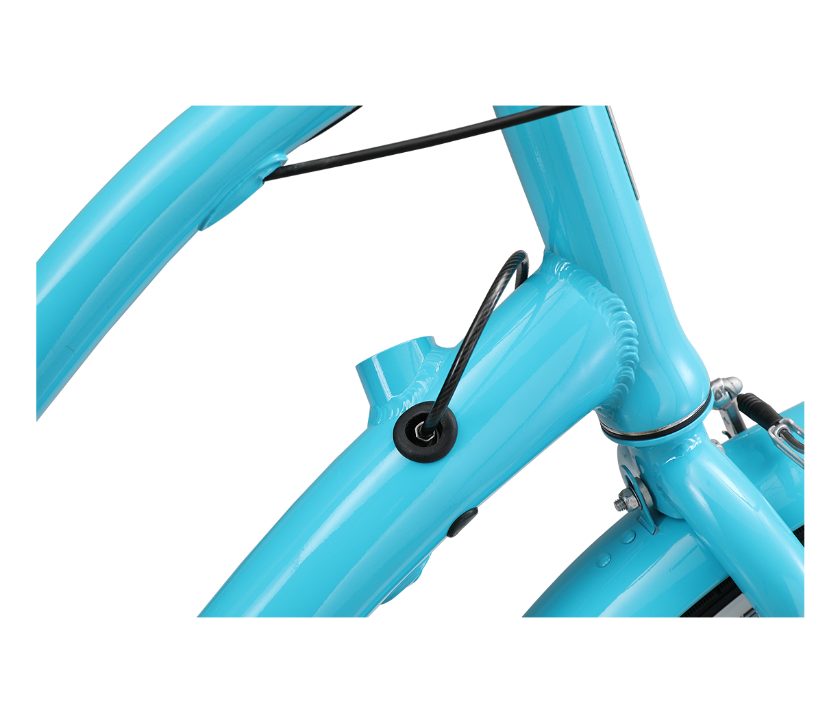 sixthreezero EVRYjourney Women's w/ Integrated Lock 26" 7-Speed Step-Through Touring Hybrid Bicycle