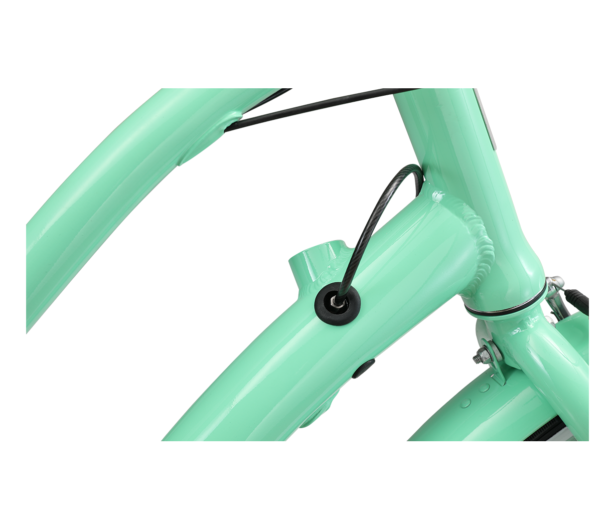 sixthreezero EVRYjourney Women's w/ Integrated Lock 26" 7-Speed Step-Through Touring Hybrid Bicycle