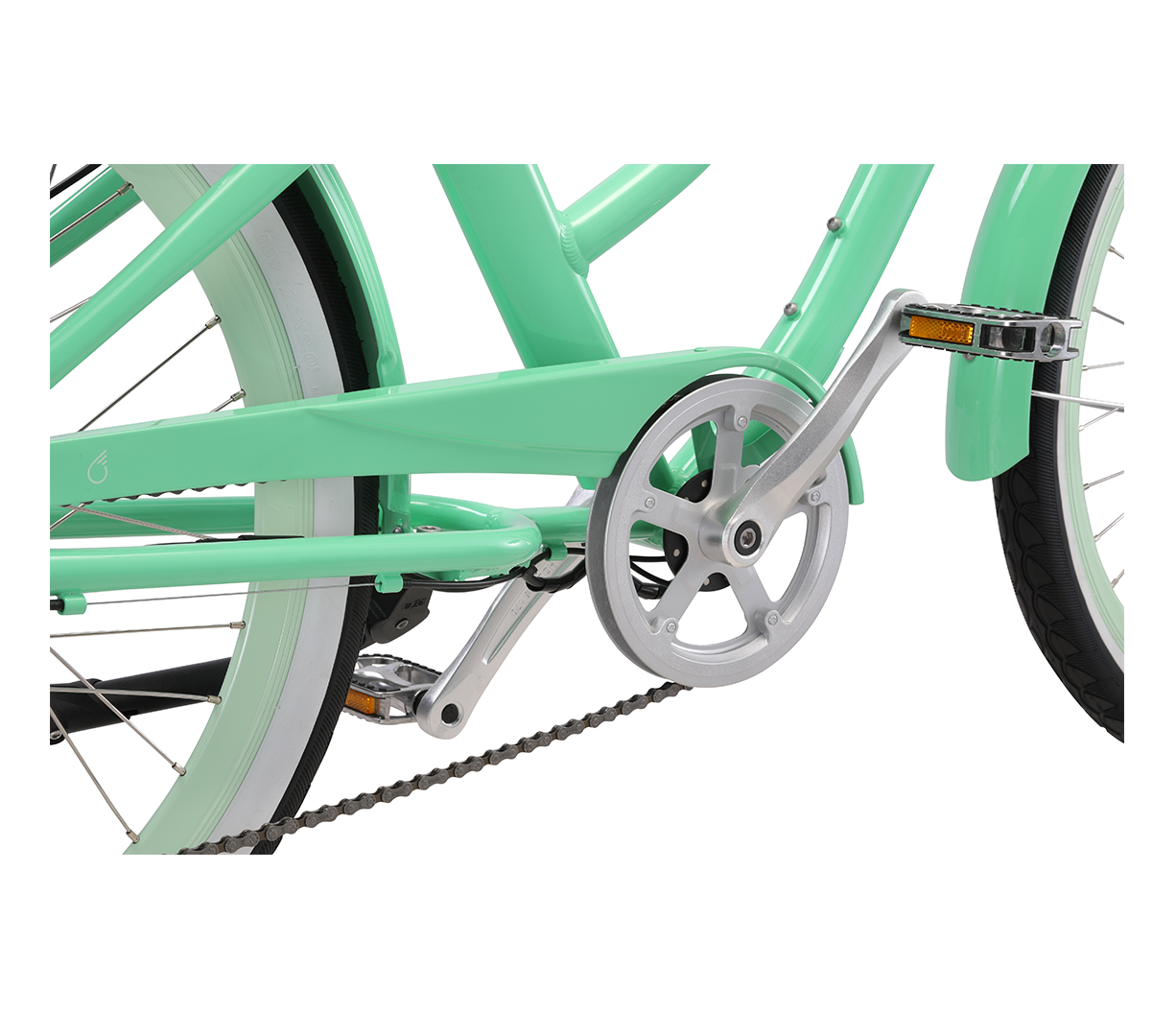 sixthreezero EVRYjourney Women's 26" 500W 7 Speed Electric Hybrid Bicycle