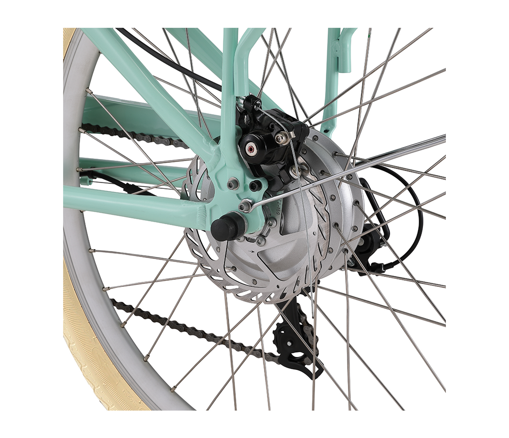 A/O Frida 7-Speed 500W Step-Through Touring Hybrid Electric Bike