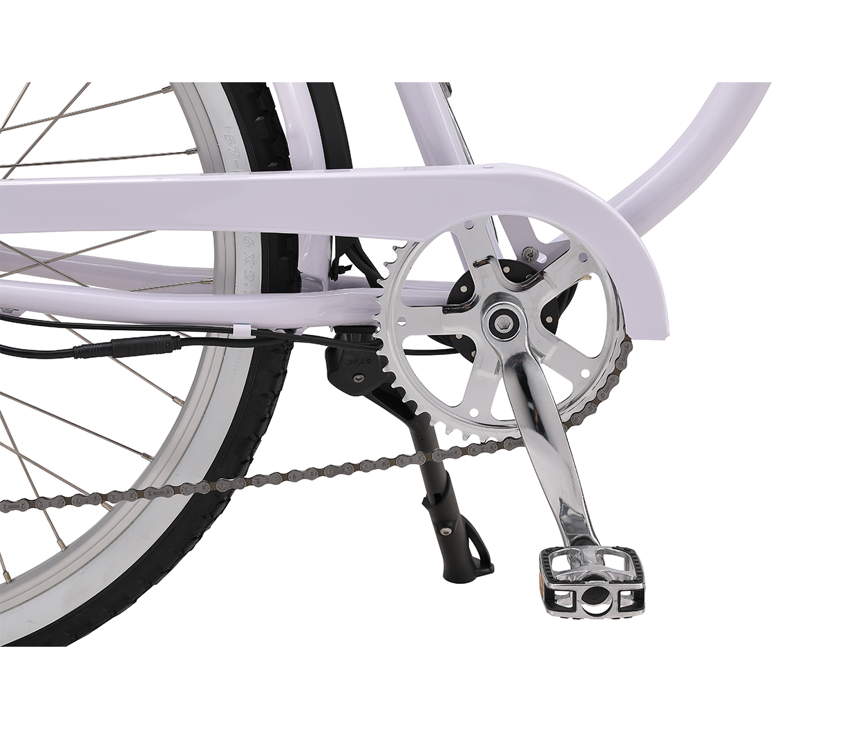 A/O Amelia 7-Speed 500W Beach Cruiser Electric Bike