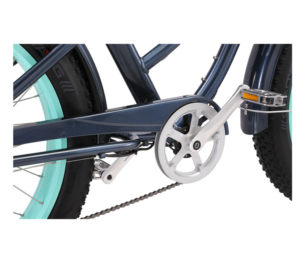 sixthreezero EVRYjourney Women's 7-Speed 500W Fat Tire Electric Bicycle