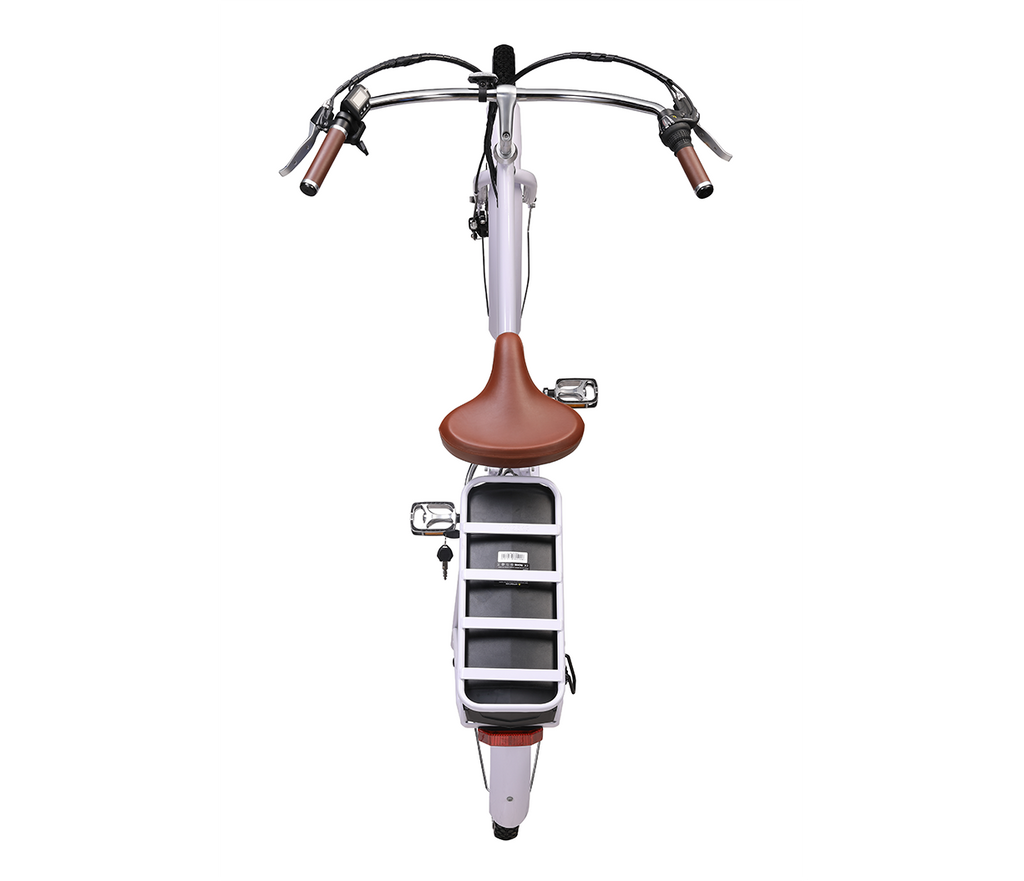 A/O Amelia 7-Speed 500W Beach Cruiser Electric Bike