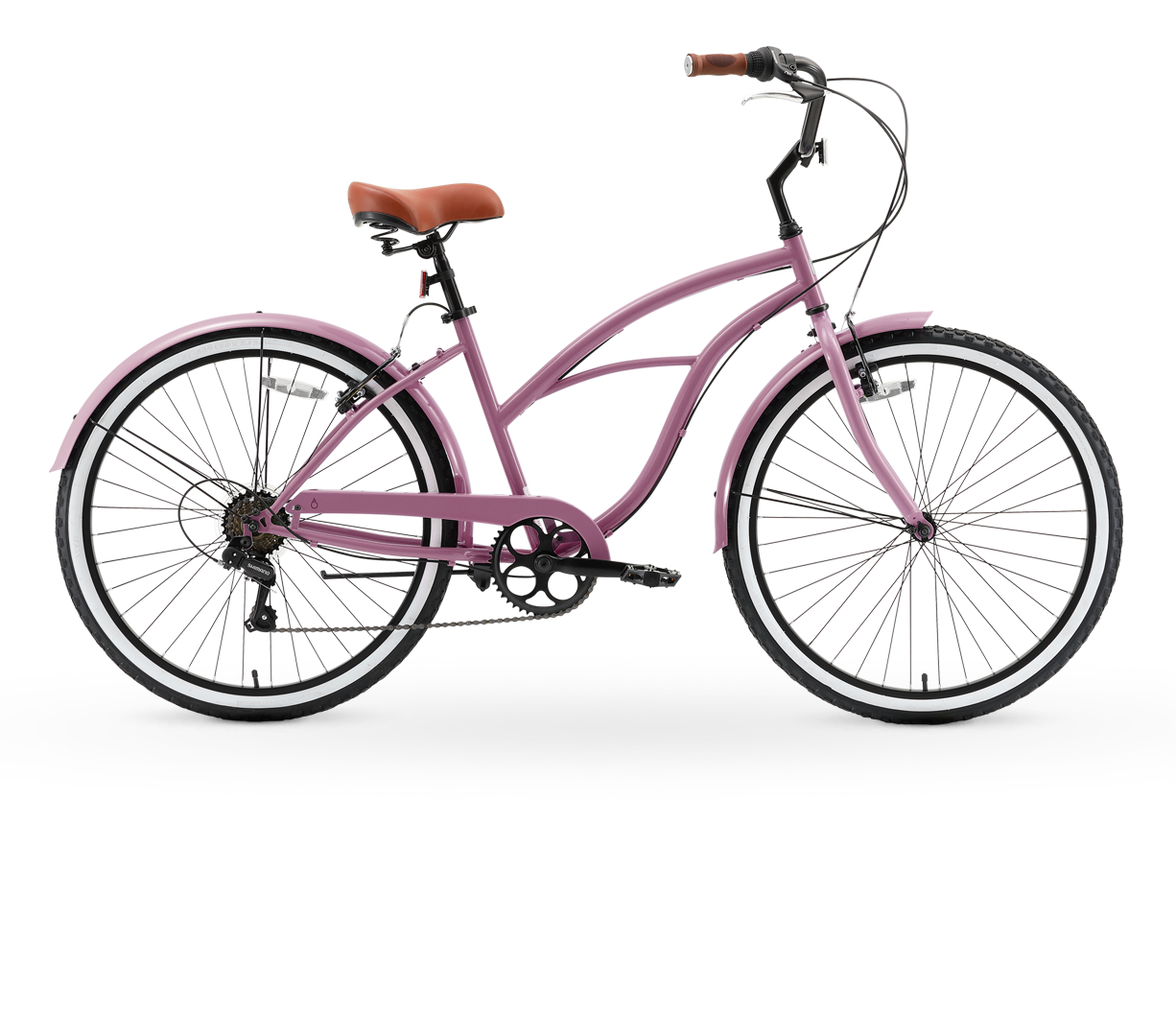sixthreezero Around the Block Women's Casual 7-Speed Beach Cruiser Bicycle