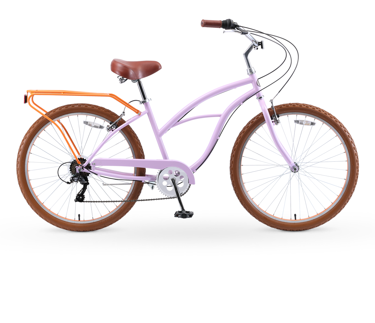 sixthreezero NEW Around the Block Women's 26" 7-Speed Beach Cruiser Bicycle