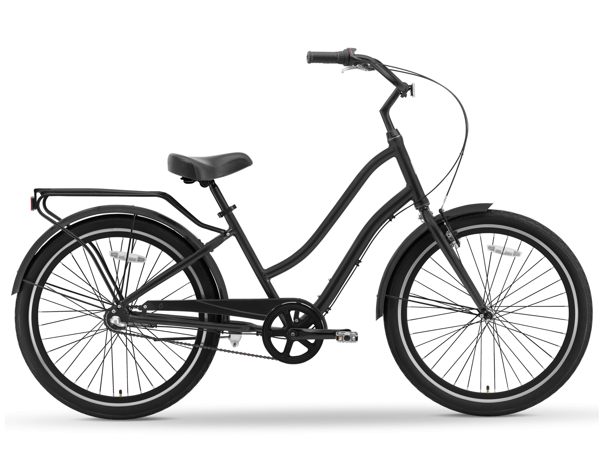 sixthreezero EVRYjourney Women's 26" 3 Speed Step-Through Touring Hybrid Bicycle