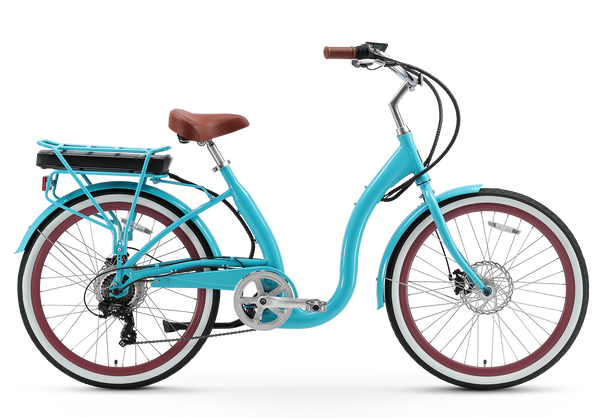sixthreezero Simple Step-Thru 500 Watt Deluxe EBike