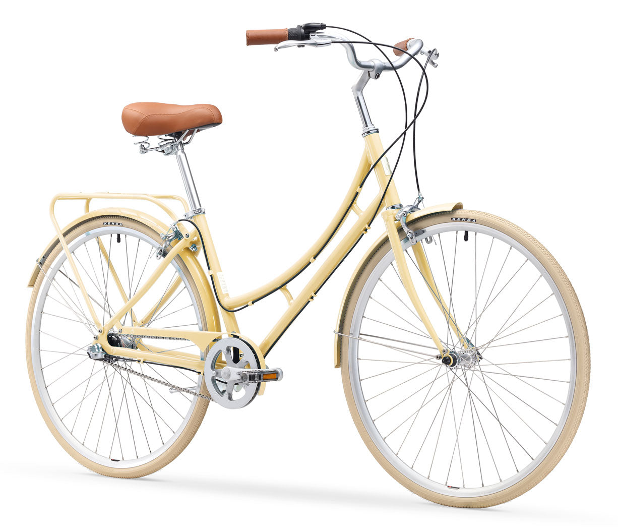 sixthreezero Ride in the Park Women's 3 Speed Touring City Bike with Rear Rack