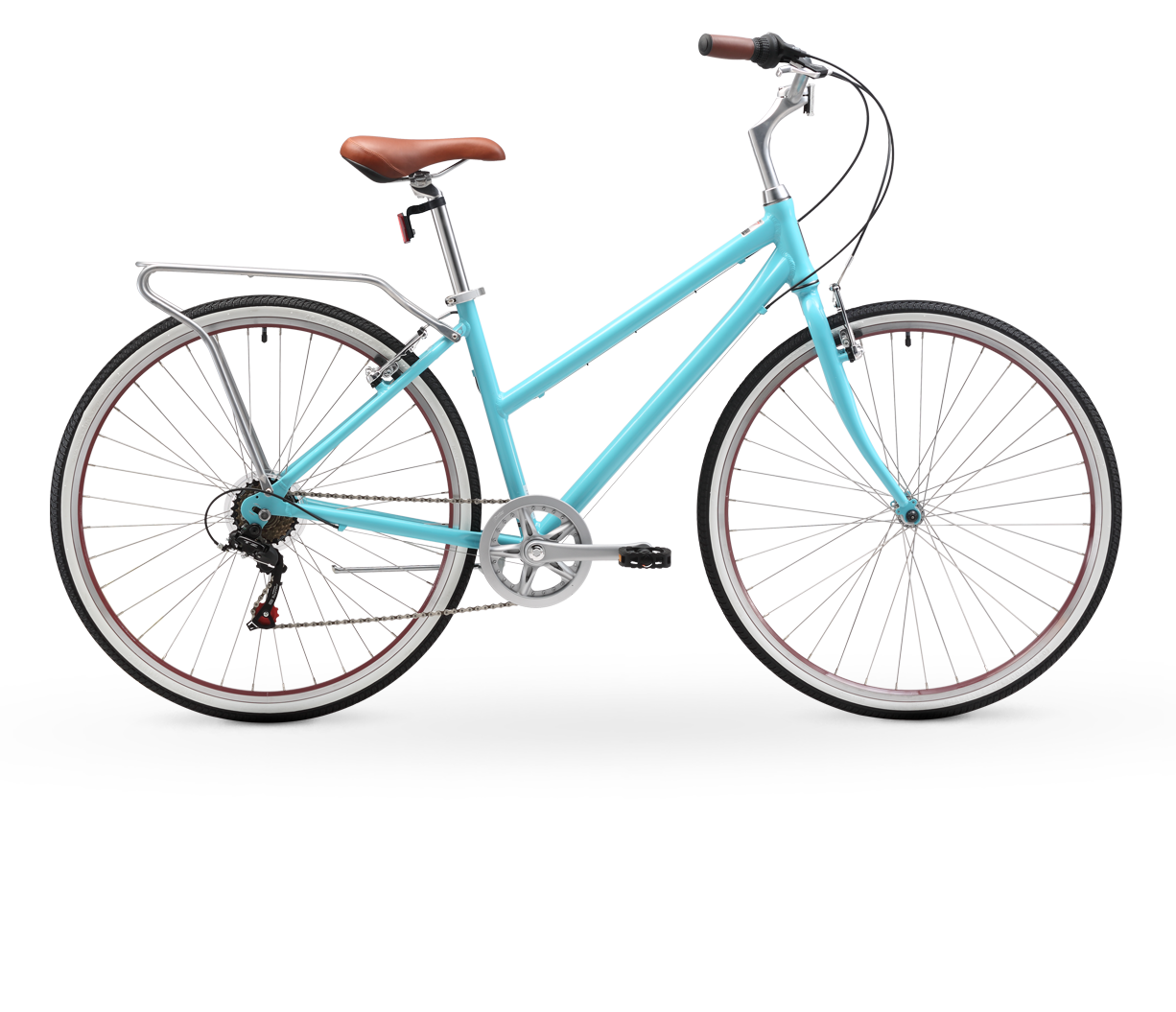 sixthreezero Explore Your Range Women's 7 Speed Commuter Hybrid Bike