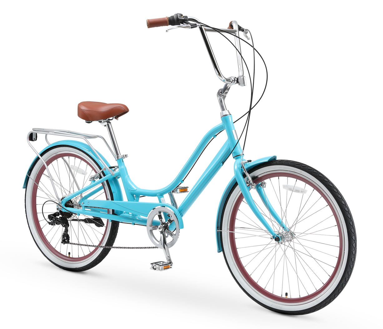 sixthreezero Relaxed Body 7-Speed Recumbent Comfort Bike