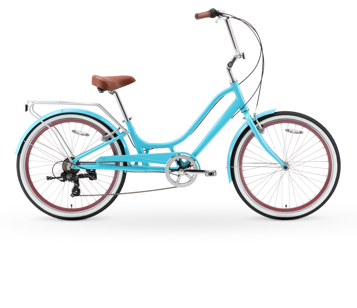 sixthreezero Relaxed Body 7-Speed Recumbent Comfort Bike