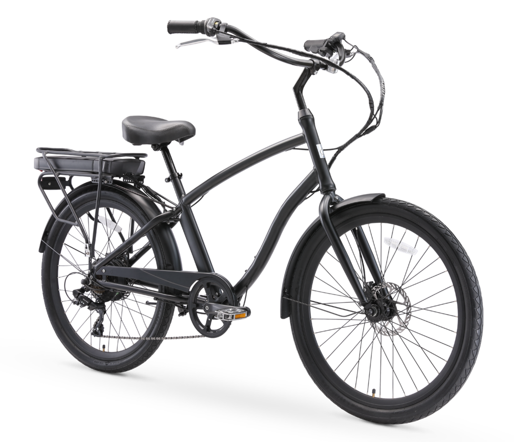 sixthreezero EVRYjourney Men's 26" 500W 7 Speed Electric Hybrid Bicycle