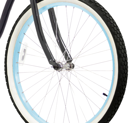 26" Three Speed Rims/Wheelset with Shifter
